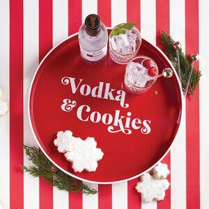 Vodka & Cookies Serving Tray